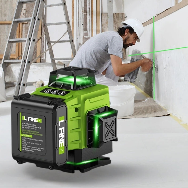 16-Line Professional 4D Laser Level β Precise Measurements and Accurate Alignment