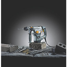 Titan TTB631SDS 6.3kg Electric SDS Plus Drill & 22 Piece Accessory Kit 230-240V