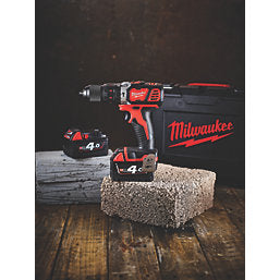 Milwaukee M18 BPDN-402C 18V 2 x 4.0Ah Li-Ion RedLithium Cordless Combi Drill
