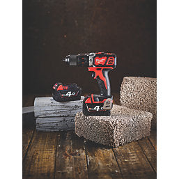 Milwaukee M18 BPDN-402C 18V 2 x 4.0Ah Li-Ion RedLithium Cordless Combi Drill