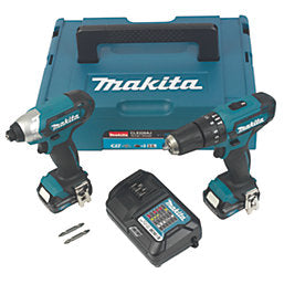 Makita CLX228AJ 12V 2 x 2.0Ah Li-Ion CXT Cordless Combi Drill & Impact Driver Twin Pack