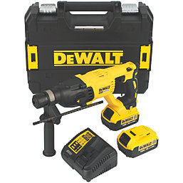 DEWALT DCH033 3kg 18V 2 x 4.0Ah Li-Ion XR Brushless Cordless SDS Plus Drill