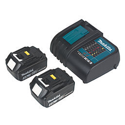Makita DHP485STJ 18V 2 x 5.0Ah Li-Ion LXT Brushless Cordless Combi Drill