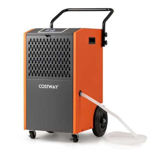 73 L/Day Commercial Dehumidifier with Drain Hose and Timer