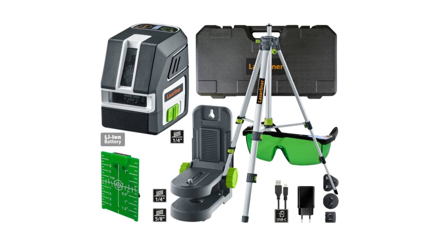 Laserliner 036.713A 515nm Laser Colour Green Line laser