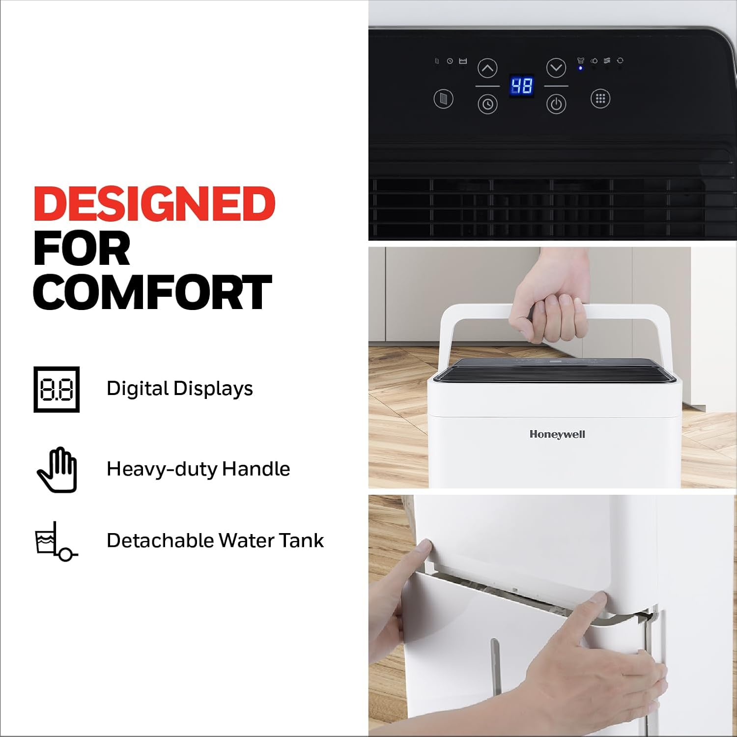 Honeywell TP 20L Portable Dehumidifier - TPFIT20L