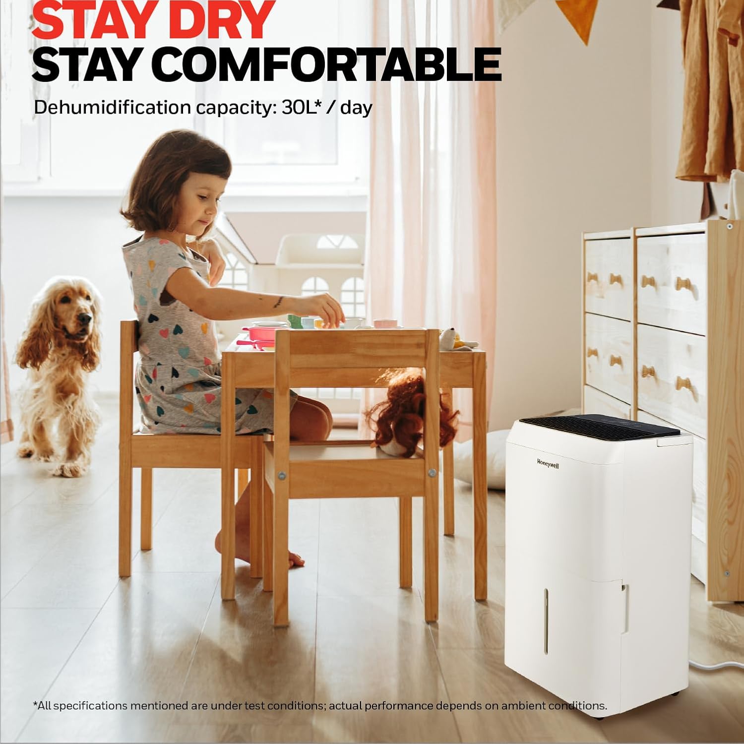 Honeywell TP 20L Portable Dehumidifier - TPFIT20L